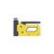 colored construction stapler illustration. Element of construction tools for mobile concept and web apps. Detailed construction st