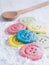 Colored cookies