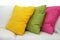 Colored Cushions