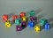 Colored Dice