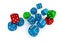 Colored dices