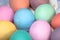 Colored Easter eggs 1