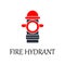 colored fire hydrant icon. Element of web icon for mobile concept and web apps. Detailed colored fire hydrant icon can be used for