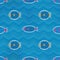 Colored fish seamless pattern