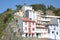 Colored houses, Cudillero, Asturias, Spain.