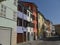 Colored houses in Parma.