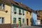 Colored houses in Sibiu, Transylvania