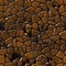 Colored irregular stony mosaic pattern texture seamless background with dark grout - bronze brown colored