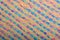Colored knitted fabric texture, diagonal pattern
