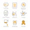 Colored Medical Health Care Icons