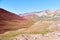 Colored mountains in Kichik-Alai valley