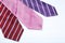 Colored neckties