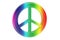 Colored Peace Symbol - Pacifism
