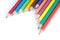 Colored pencils are indispensable educational and game tools for children and students.