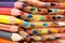 Colored pencils are indispensable educational and game tools for children and students.