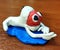 Colored plasticine Bridge Worm