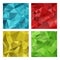 Colored polygonal frames