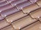 Colored roof tiles