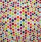 Colored Seamless hexagonal Pattern