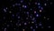 Colored shiny stars fast flight from center overlay animation background new quality natural space effect dynamic