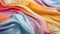 Colored silk drapery fabric background