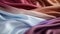 Colored silk drapery fabric background