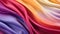 Colored silk drapery fabric background