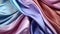 Colored silk drapery fabric background