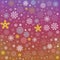 colored snow Christmas bright winter decor