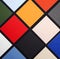 Colored Square Pattern / Tiles - Background Texture - Abstract