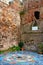 Colored stones in Albissola marina Italy