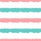 Colored striped background. Horizontal strips painted with a rough brush. Seamless pattern.