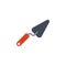 colored trowel illustration. Element of construction tools for mobile concept and web apps. Detailed trowel illustration can be us