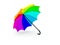 Colored umbrella