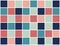 Colorful abstract geometric pattern with squares