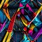 A Colorful Abstract Painting With Many Different Colors. Generative AI.