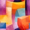 Colorful abstract painting with vibrant color gradients and subtle tonal values (tiled)