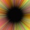 Colorful abstract psychedelic star burst background - vector blast graphic