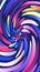 Colorful abstract spiral liquid paint background