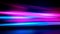 Colorful abstraction: Pink-blue lines and stripes on a neon background. AI generated