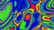 Colorful acid pattern with wave. Design. Psychedelic patterns in moving colorful liquid. Background of bright liquid