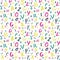 Colorful alphabetical vector seamless pattern