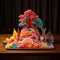 Colorful Amezaiku Candy Sculpture with Candy-Making Tools