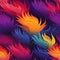 Colorful animated design with vibrant flames and attention to texture (tiled)