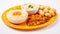 Colorful Animecore-inspired Baby Curry On Children\\\'s Plate