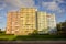 Colorful apartment buildings in the Netherlands