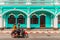 Colorful architecture in Phuket Town in Thailand