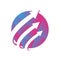Colorful Arrow Marketing Financial Internet Business Tech Logo