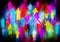 Colorful arrows background