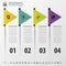 Colorful arrows. infographic timeline concept. Modern design template. Vector illustration